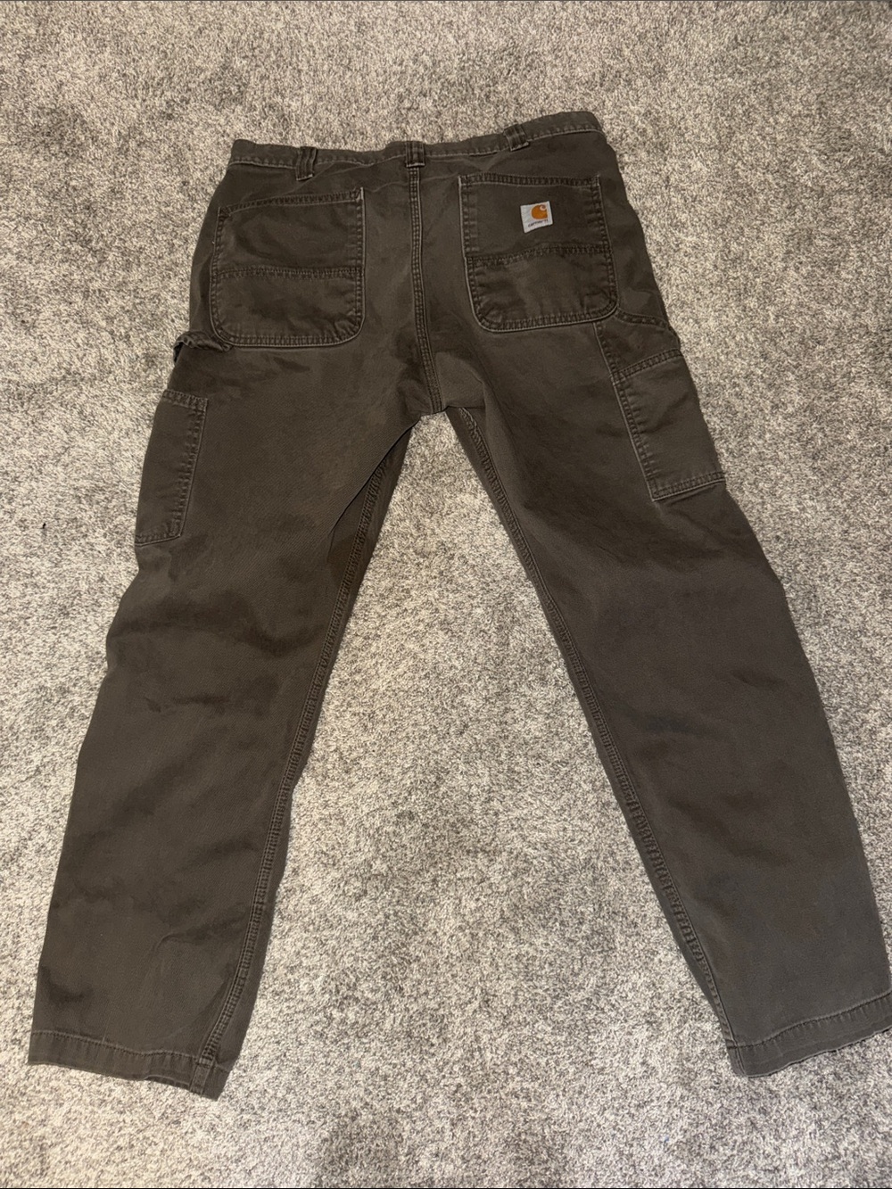 Carhartt Men's Cargo Work Pants - Utility Pocket Trousers